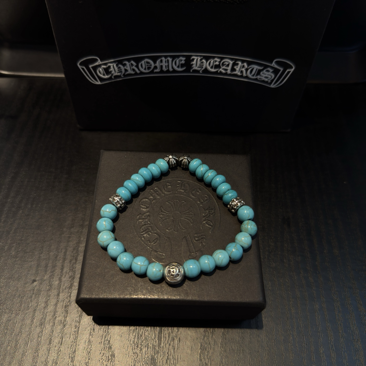 クロムハーツ「Chrome Hearts」ブレスレット - ヴィンテージ＆ロックテイスト ペア用