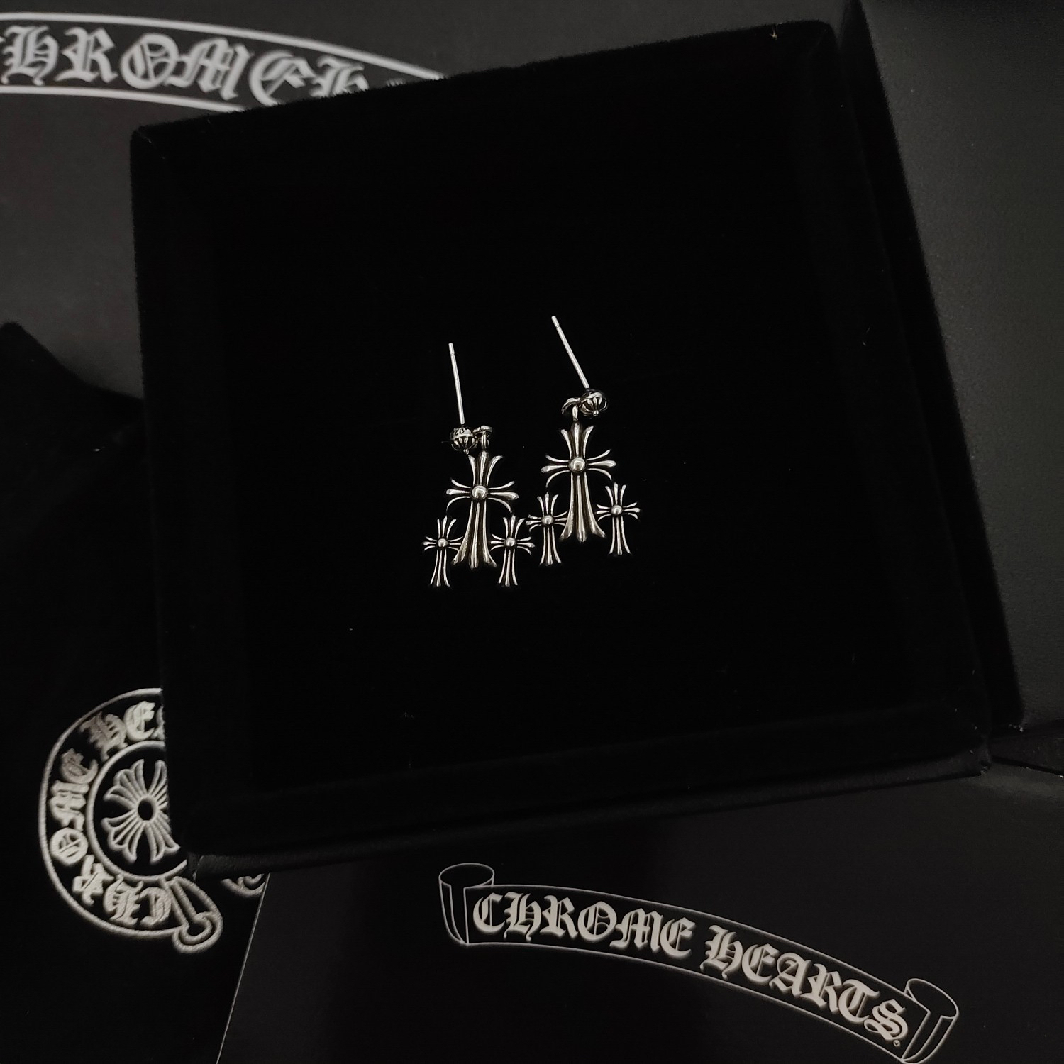 クロムハーツ「Chrome Hearts」クラシックヴィンテージ＆モダン イヤリング/ピアス/イヤカフ - ユニセックス