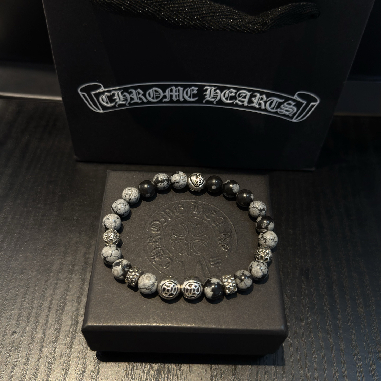 クロムハーツ「Chrome Hearts」ブレスレット - ヴィンテージ＆ロックテイスト ペア用