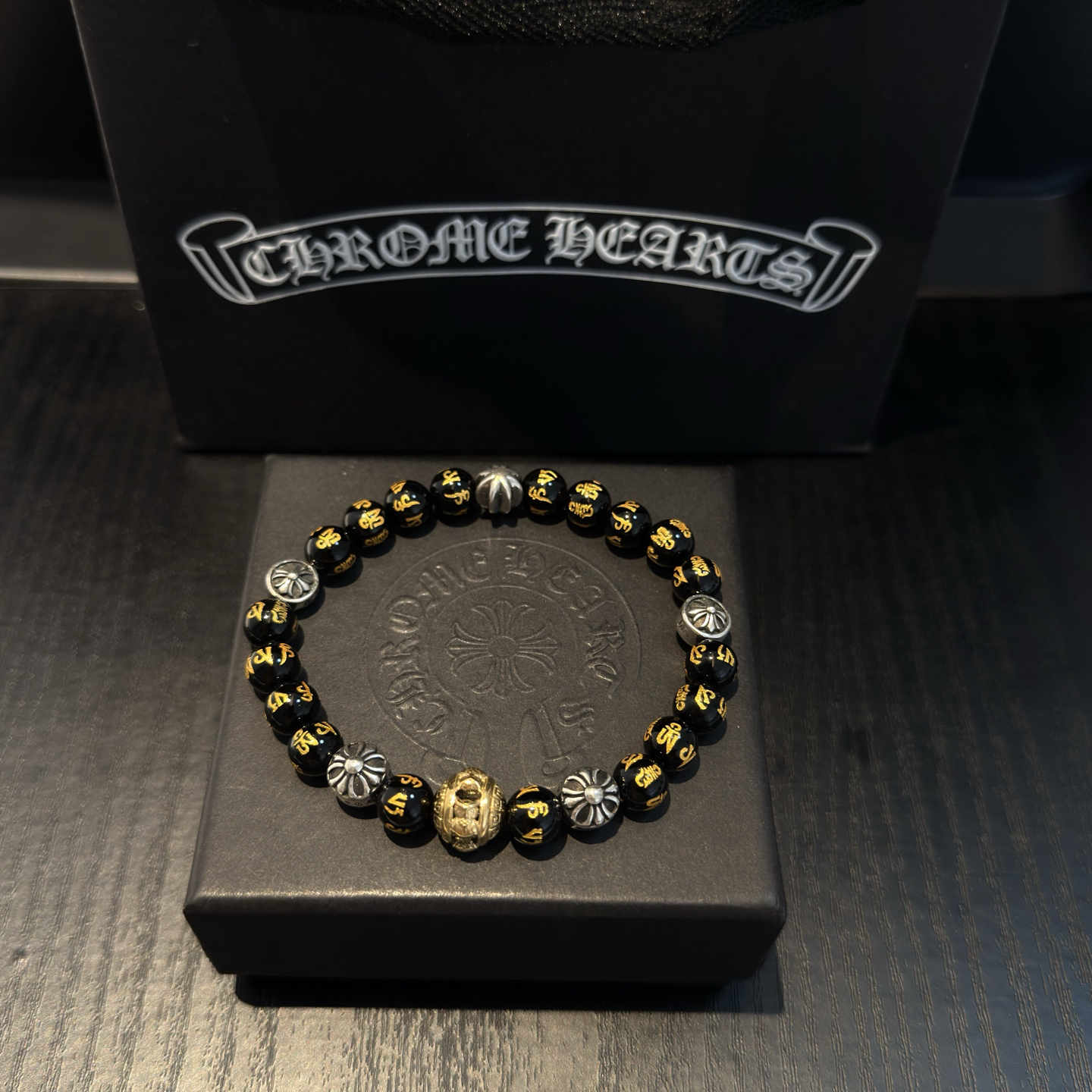 クロムハーツ「Chrome Hearts」ブレスレット - ヴィンテージ＆ロックテイスト ペア用