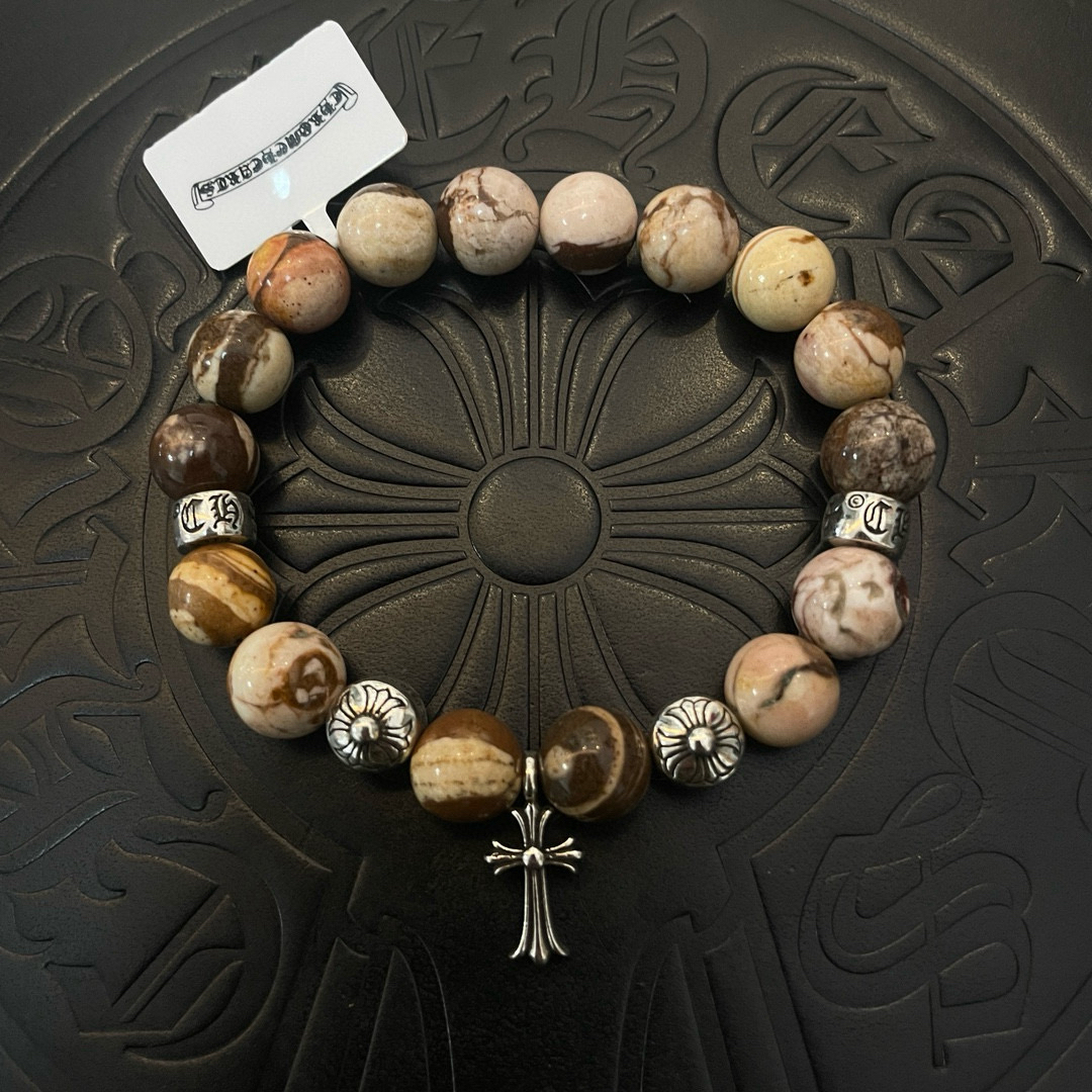 クロムハーツ「Chrome Hearts」ブレスレット - ヴィンテージ＆ロックテイスト ペア用