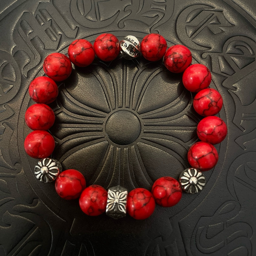 クロムハーツ「Chrome Hearts」ブレスレット - ヴィンテージ＆ロックテイスト ペア用