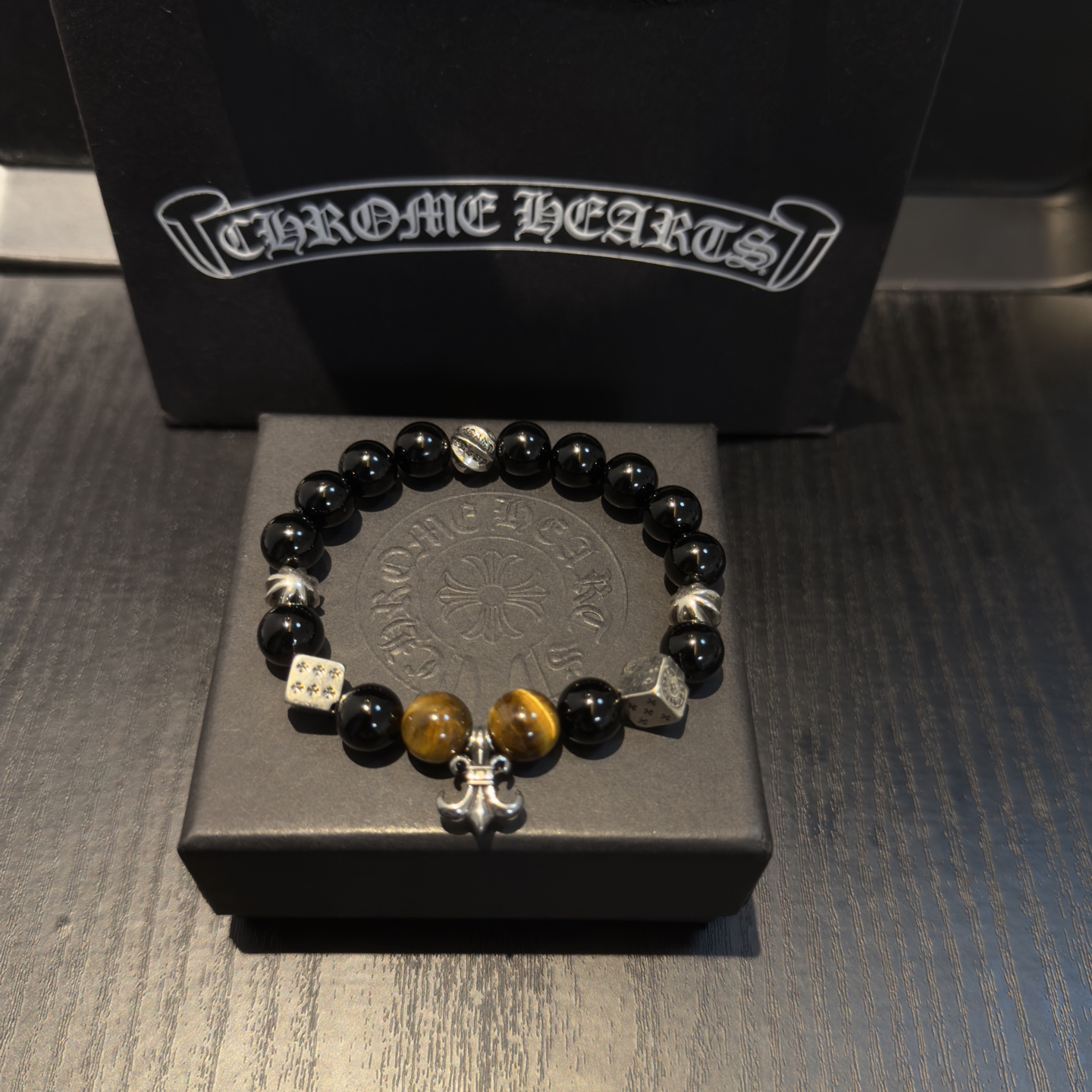 クロムハーツ「Chrome Hearts」ブレスレット - ヴィンテージ＆ロックテイスト ペア用