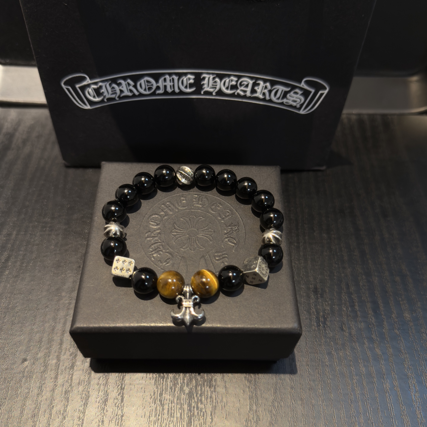 クロムハーツ「Chrome Hearts」ブレスレット - ヴィンテージ＆ロックテイスト ペア用