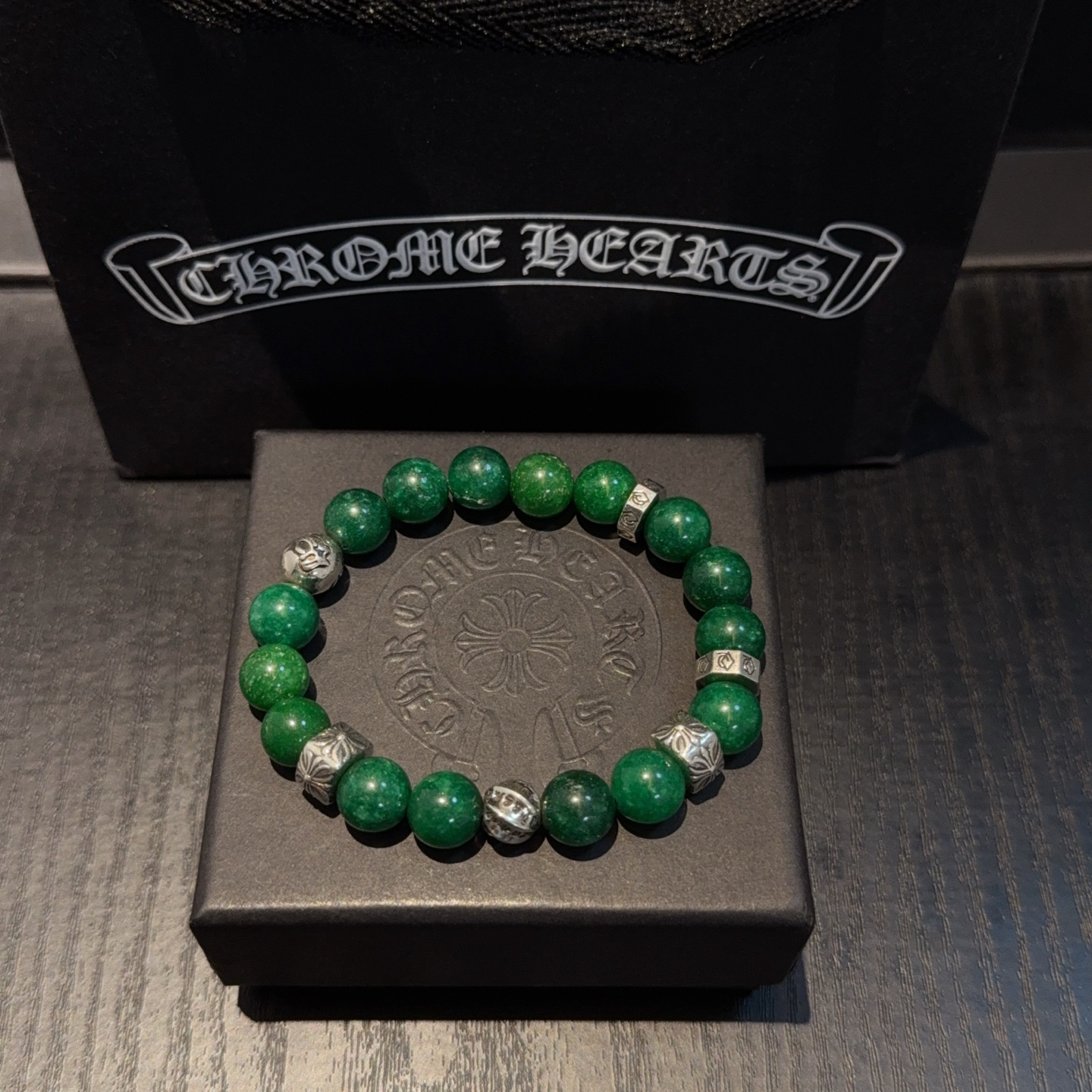 クロムハーツ「Chrome Hearts」ブレスレット - ヴィンテージ＆ロックテイスト ペア用