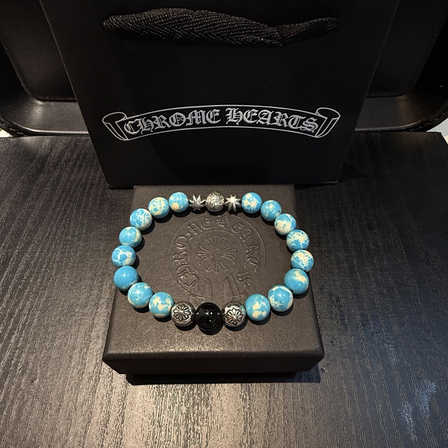 クロムハーツ「Chrome Hearts」ブレスレット - ヴィンテージ＆ロックテイスト ペア用