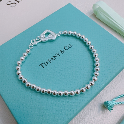 ティファニー「Tiffany & Co.」ポリッシュドシルバーリンク ブレスレット