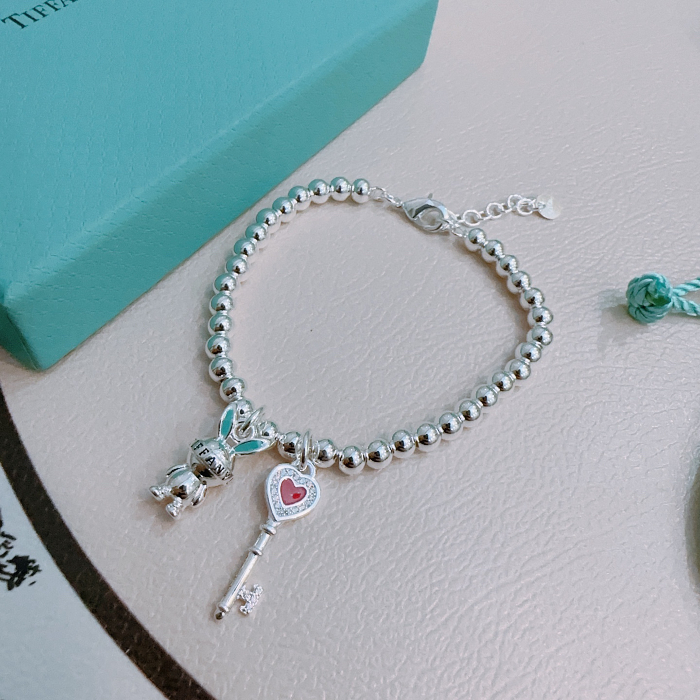 ティファニー「Tiffany & Co.」ポリッシュドシルバーリンク ブレスレット