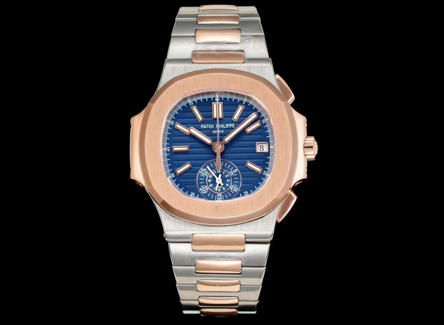 パテック フィリップ「Patek Philippe」ノーチラス クロノグラフ 40.5mmメンズウォッチ