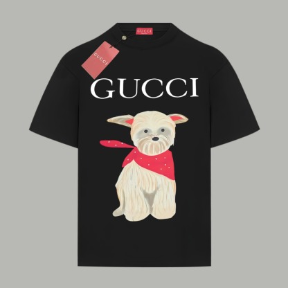 グッチ「Gucci」リミテッド アニマルシリーズ ロゴプリント クルーネックTシャツ