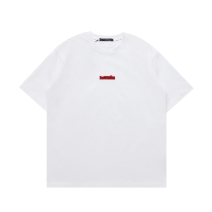 ルイ・ヴィトン「Louis Vuitton」 2025 エンブロイダリー モノグラム クルーネックTシャツ（メンズ）