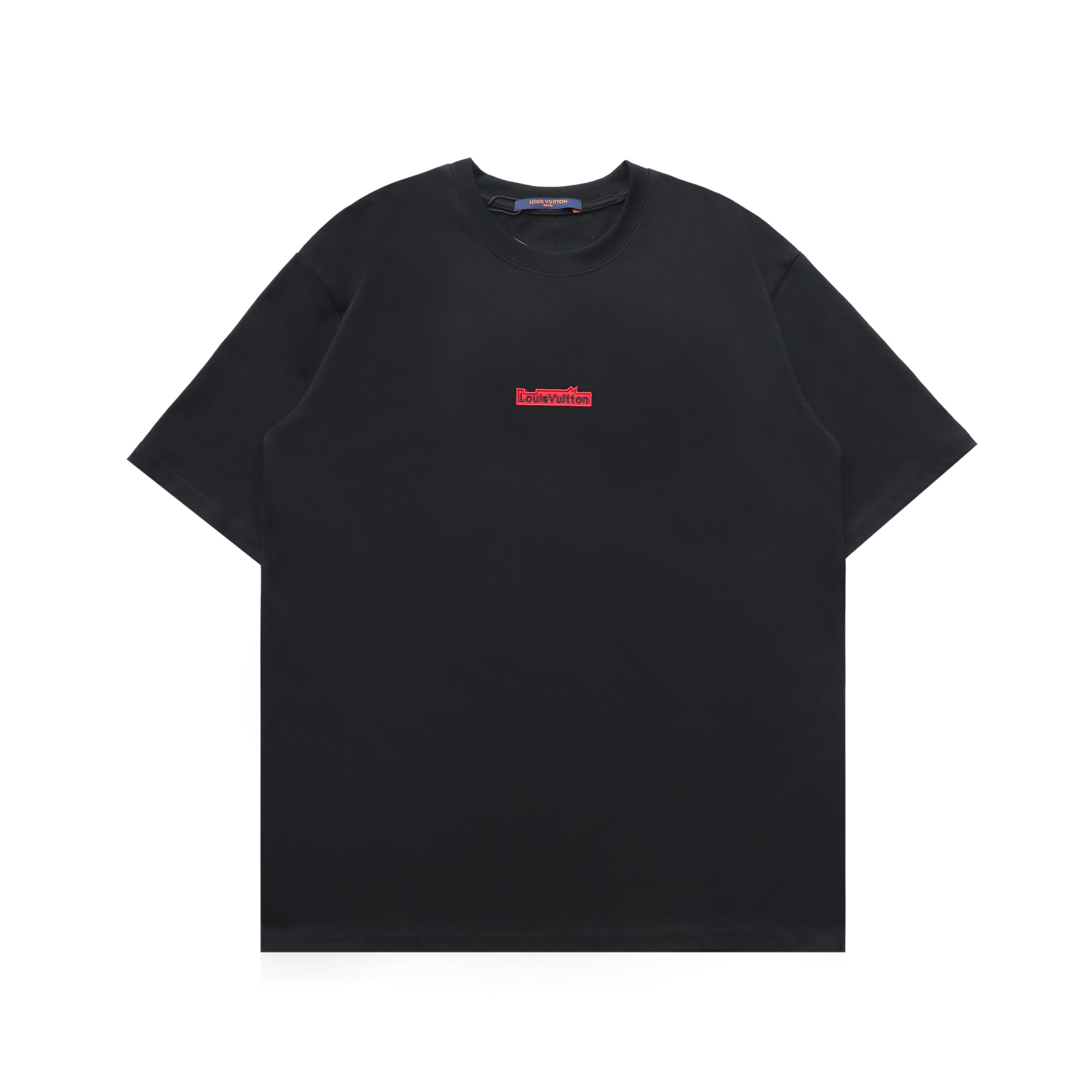 ルイ・ヴィトン「Louis Vuitton」 2025 エンブロイダリー モノグラム クルーネックTシャツ（メンズ）