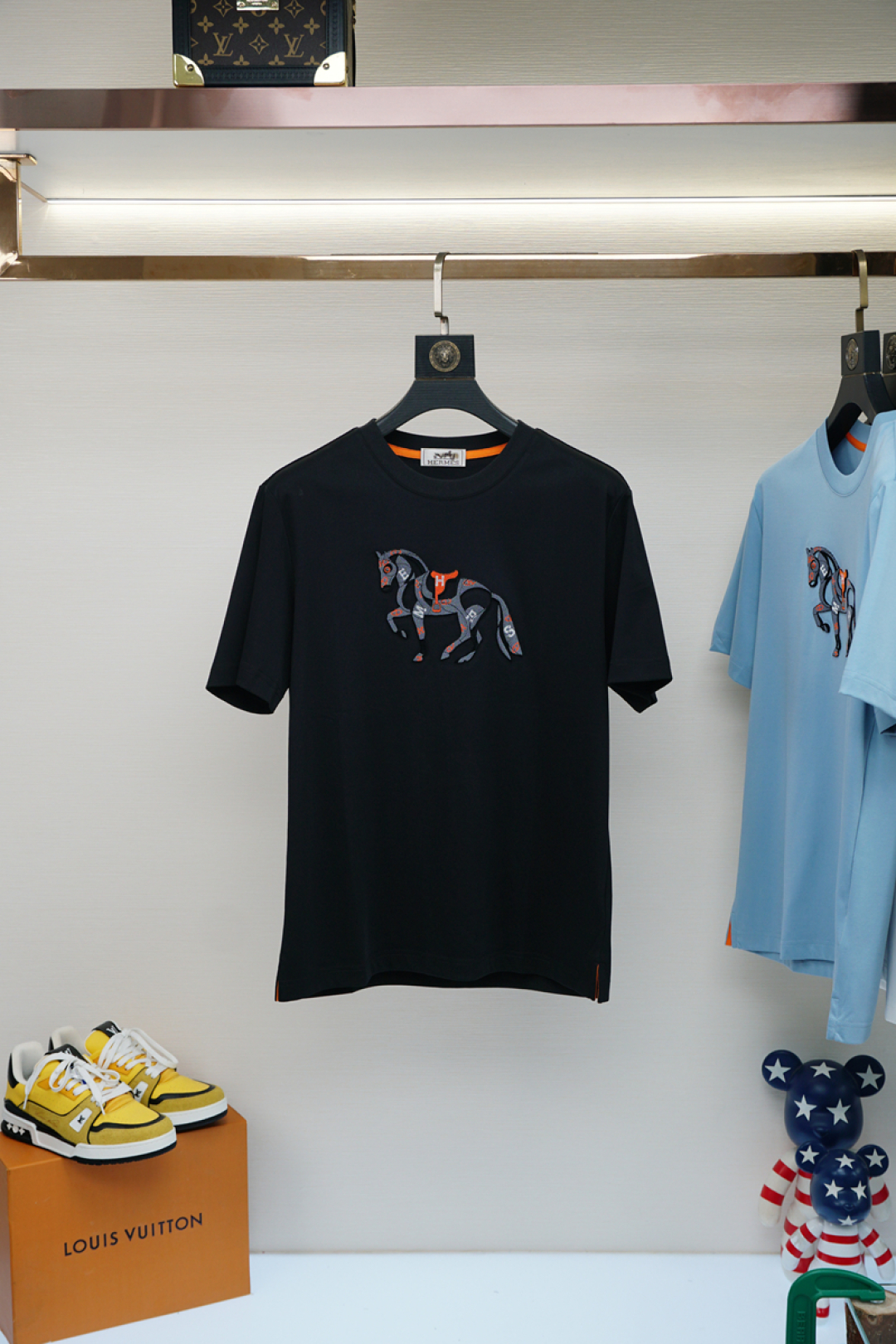 エルメス「Hermès」2025 サマーコレクション メンズ クルーネックTシャツ