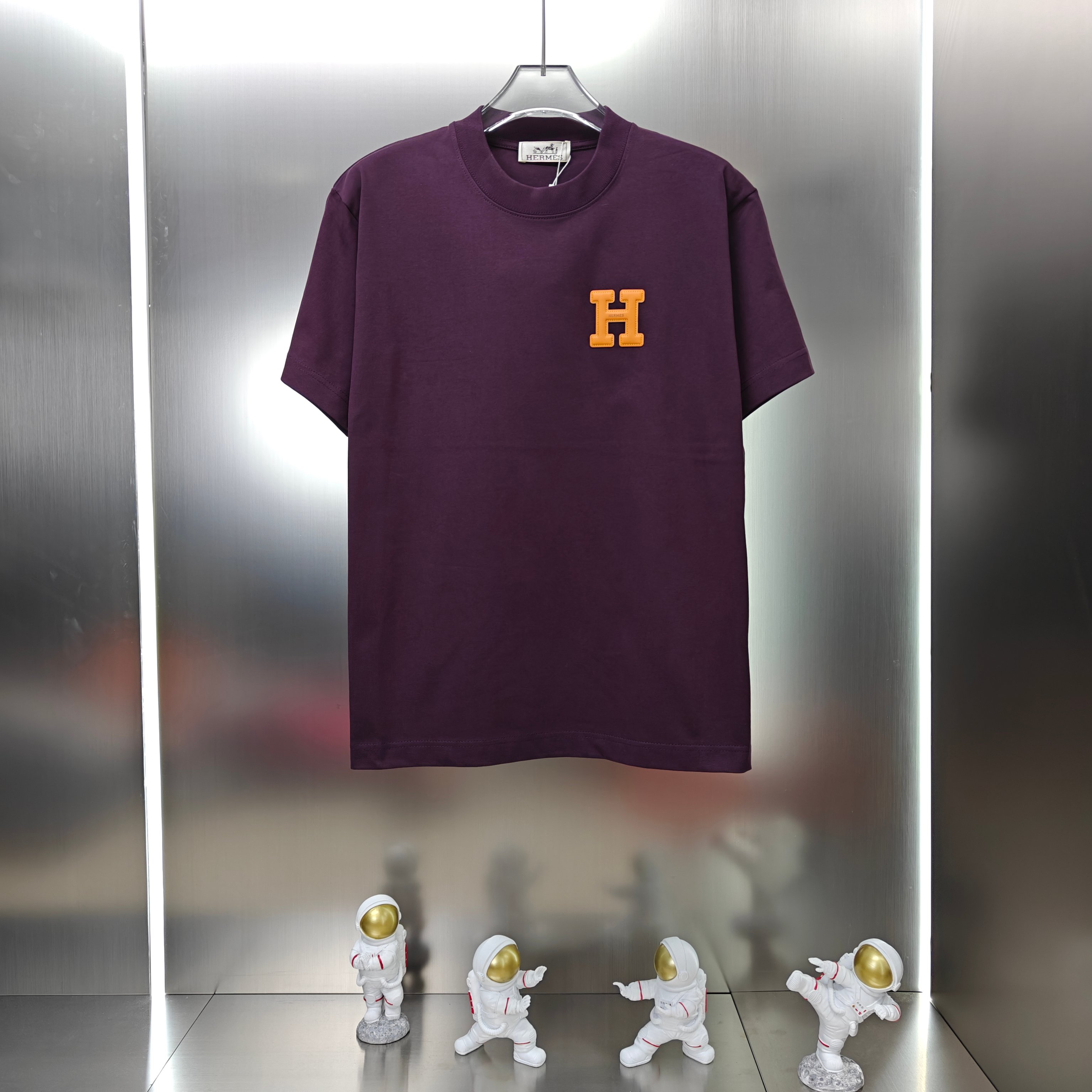 エルメス「Hermès」2025 春夏コレクション ユニセックス コットンTシャツ