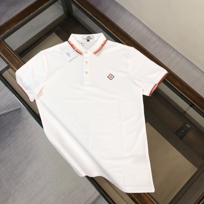 エルメス「Hermès」2025 春夏コレクション メンズ コットンTシャツ
