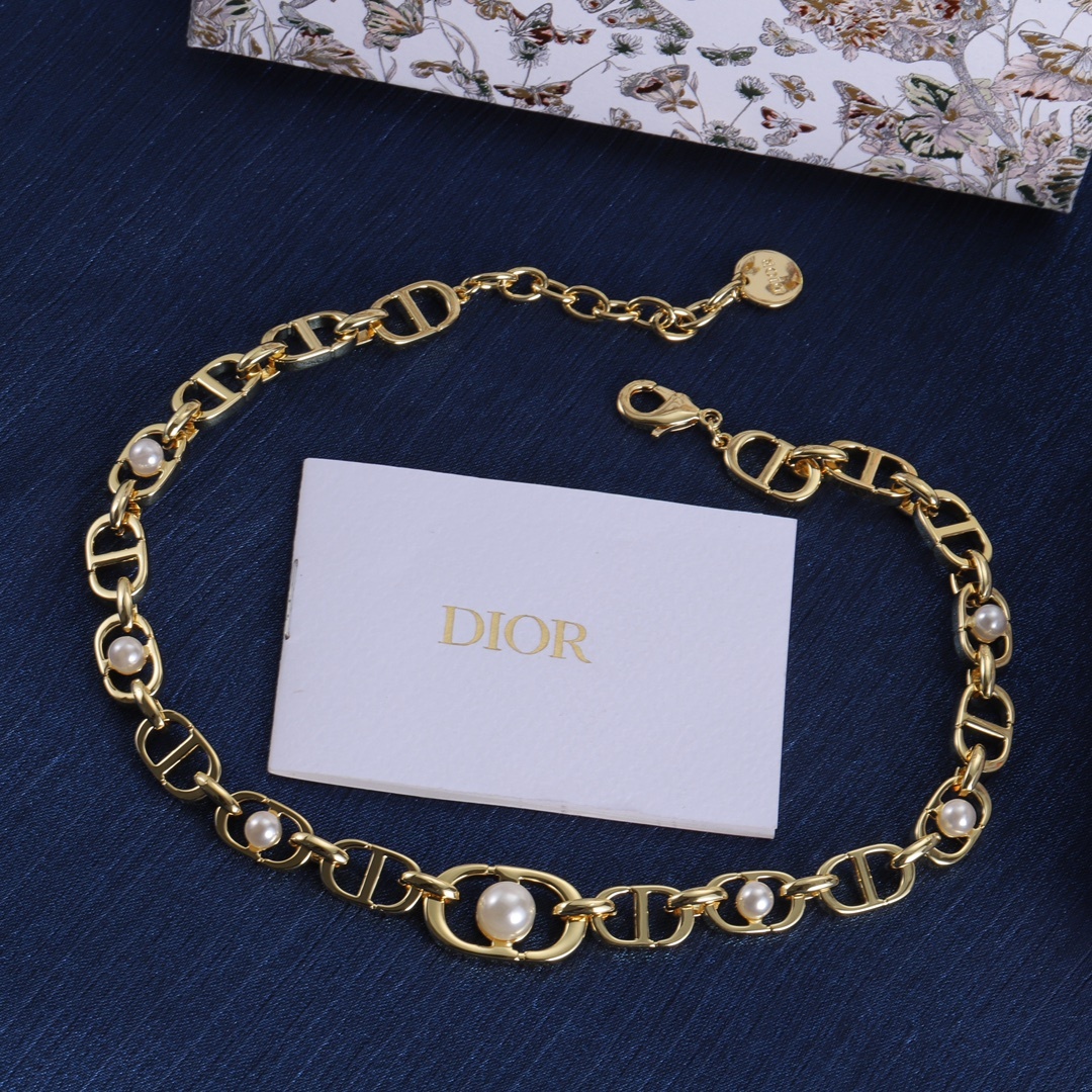 ディオール「Dior」ROSE DES VENTS ネックレス40CM