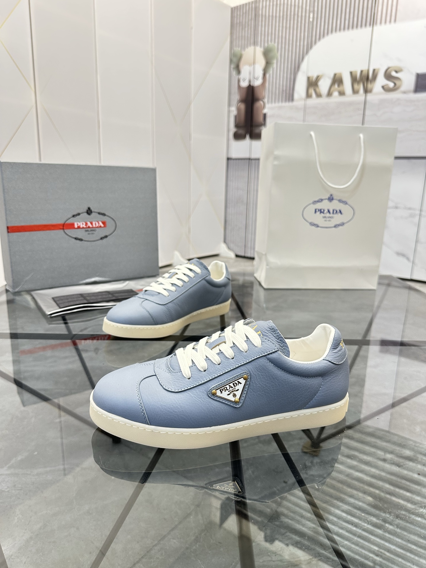 プラダ［Prada］ America's Cup レザースニーカー（ローカット）