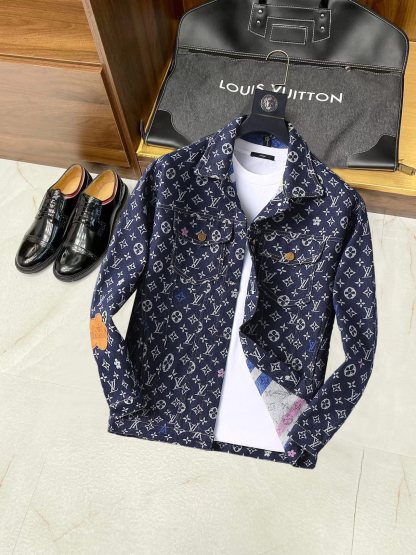 ルイ・ヴィトン「Louis Vuitton」メンズ ダミエ ウィンドブレーカー ジャケット