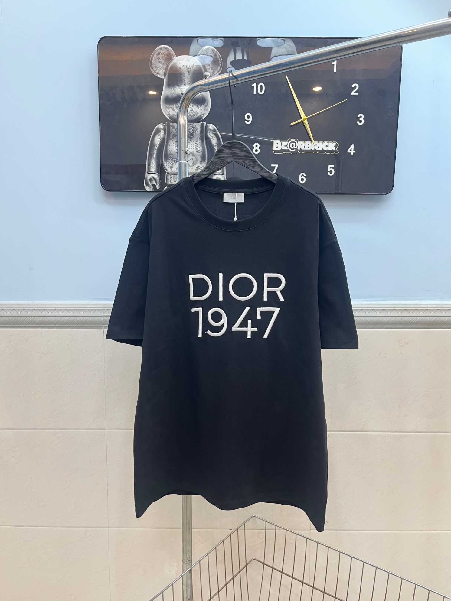 ディオール「Dior」25SS プレステージ エンブロイダリー クルーネックTシャツ
