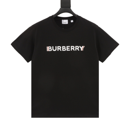 バーバリー「Burberry」クラシック シャドウレタリング プリント Tシャ