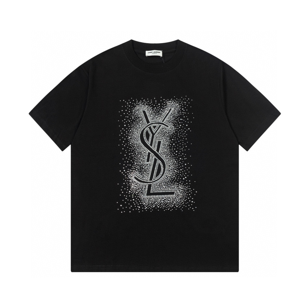 サンローラン「Saint Laurent」PARIS 23SS ロゴTシャツ