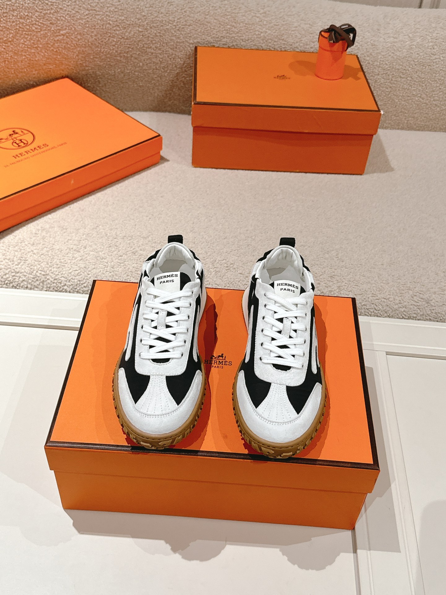 エルメス［Hermès］ドイツ軍トレーニングシューズ