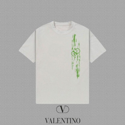 ヴァレンティノ「Valentino」2025FW アルファベットロゴ プリント 半袖Tシャツ