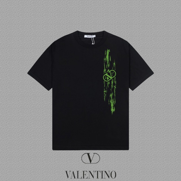ヴァレンティノ「Valentino」2025FW アルファベットロゴ プリント 半袖Tシャツ