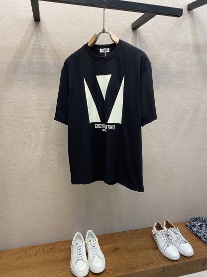 ヴァレンティノ「Valentino」2025 ニューコレクション ピュアコットン オーバーサイズ クルーネックTシャツ
