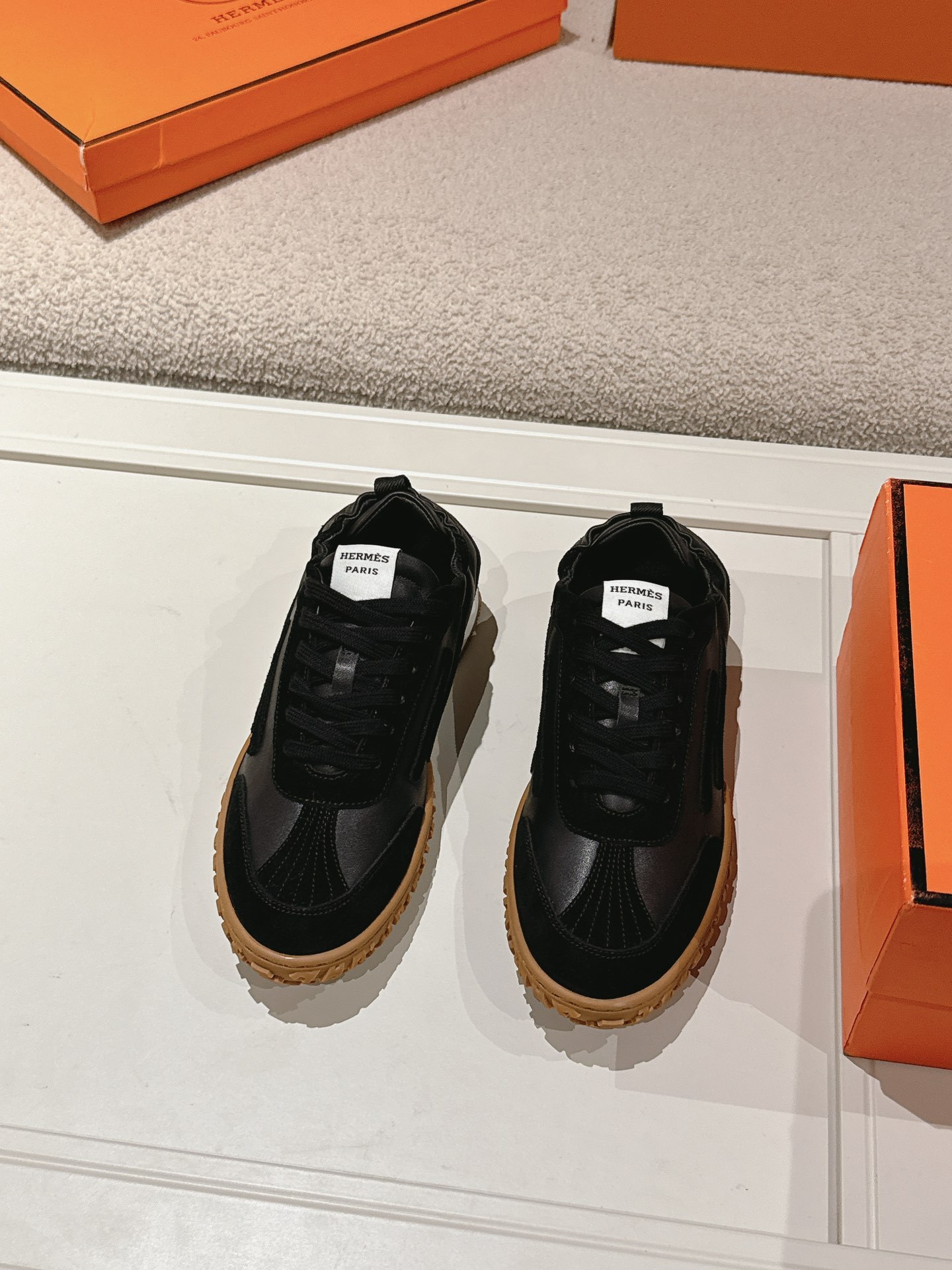 エルメス［Hermès］ドイツ軍トレーニングシューズ