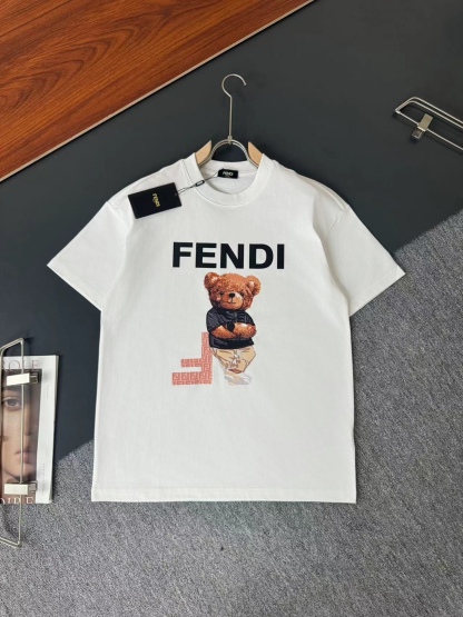 フェンディ「Fendi」2025SS 春夏新作 ラウンドネック Tシャツ