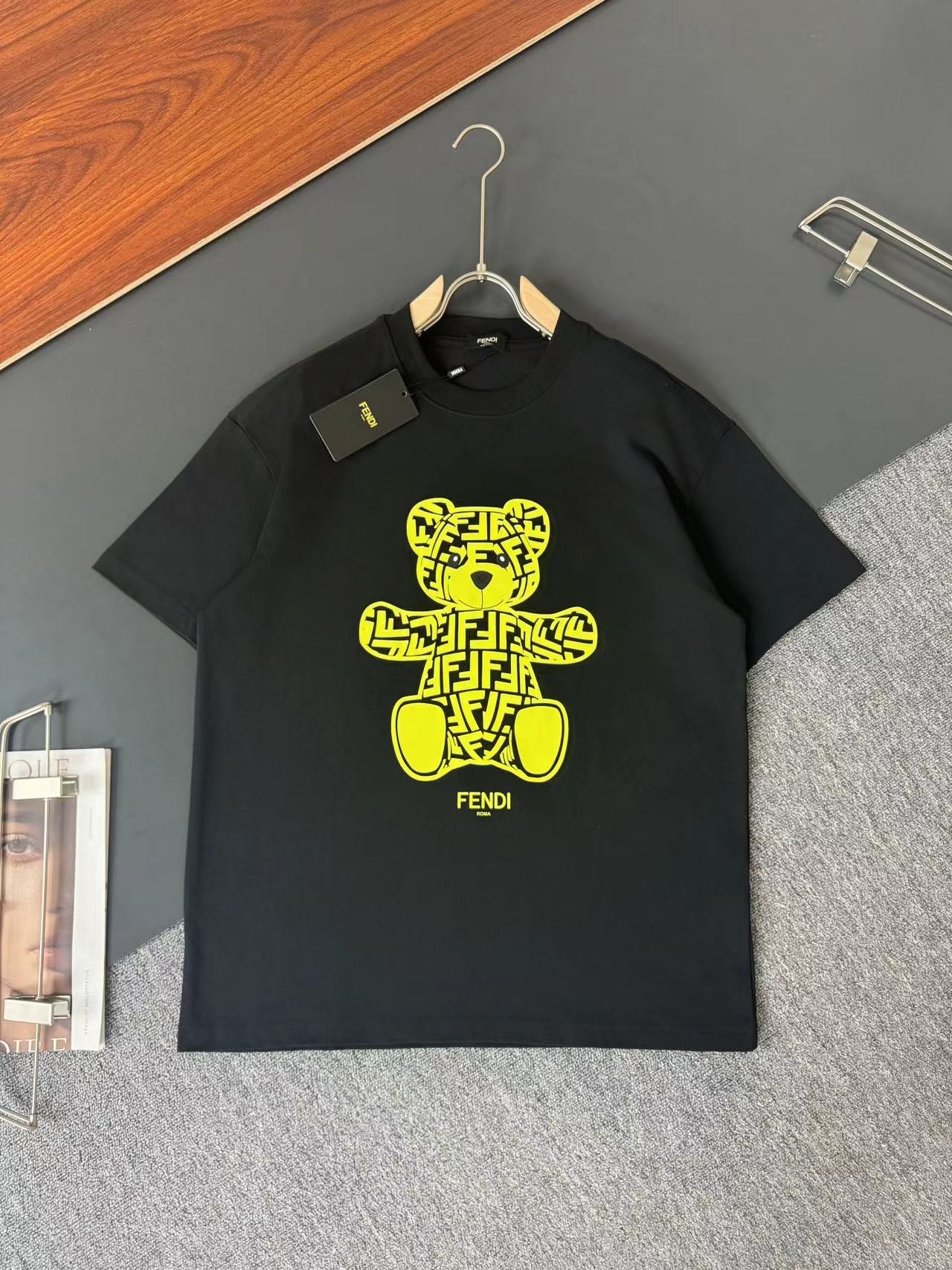 フェンディ「Fendi」2025SS 春夏新作 ラウンドネック Tシャツ