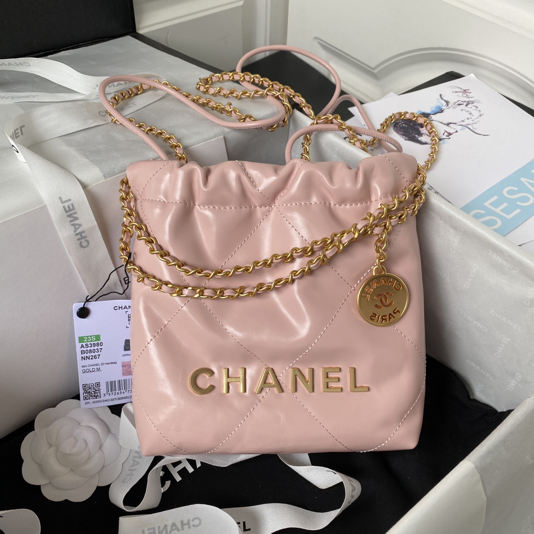 シャネル「Chanel」 22 ミニ ハンドバッグ