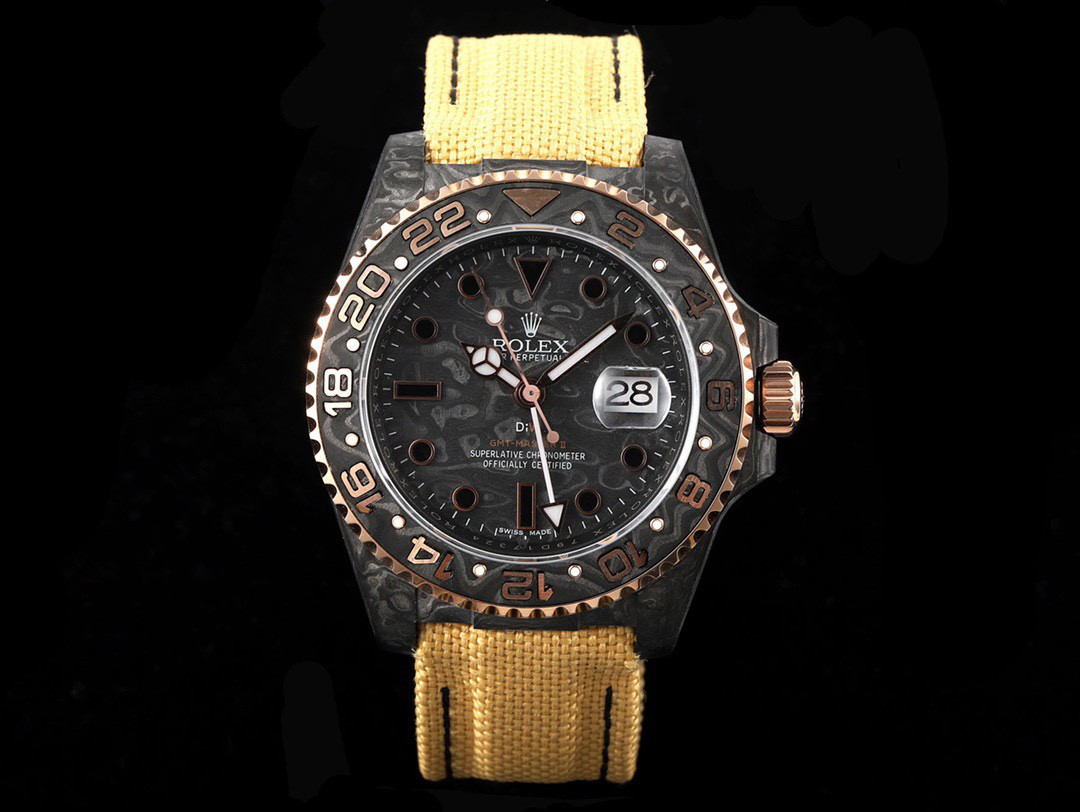 ロレックス「Rolex」GMT18Kホワイトゴールド リミテッドエディション メンズ クロノグラフウォッチ