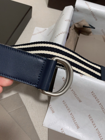 ボッテガ ヴェネタ「Bottega Veneta」ウェーブ ダブル ハーフリング ベルト100CM