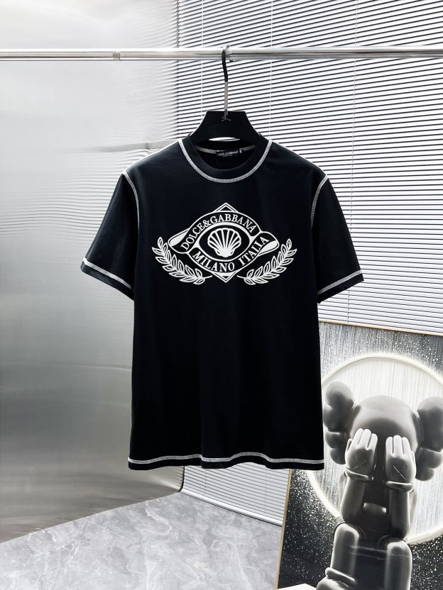 ヴェルサーチ「Versace」2025SS プレミアム クルーネックTシャツ