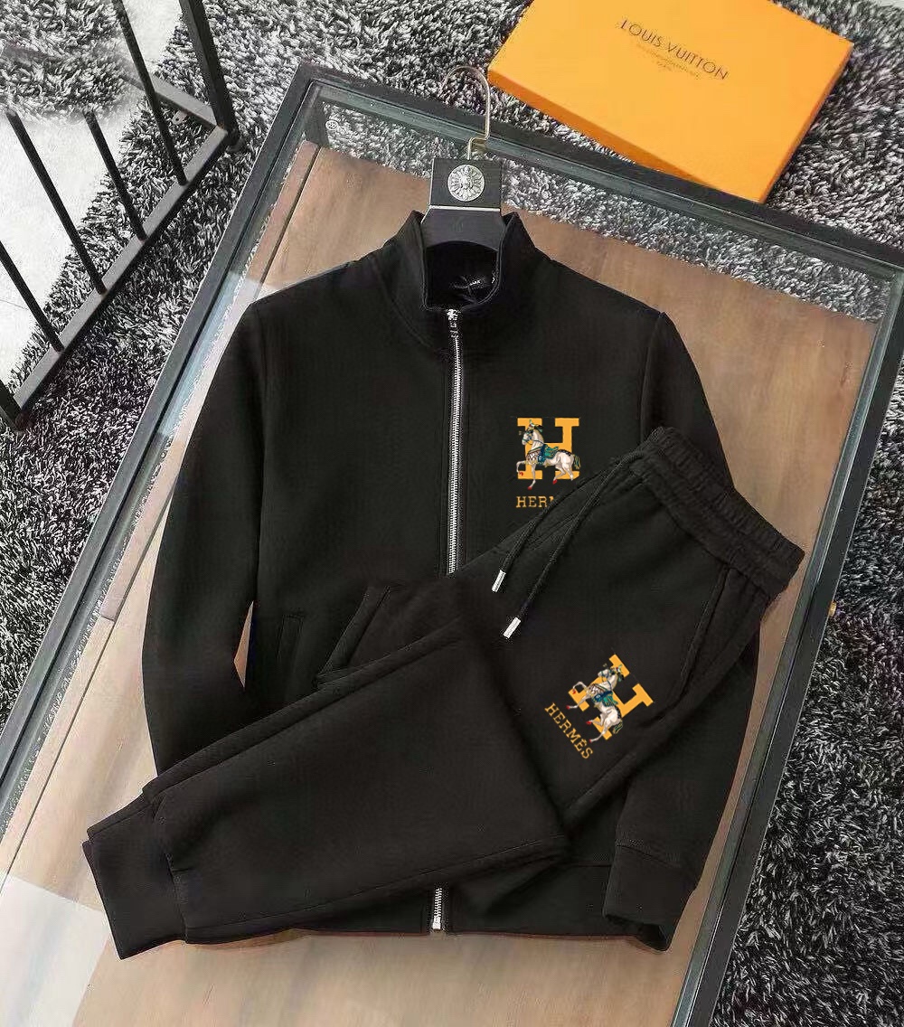 エルメス「Hermès」秋冬 メンズ スウェットセット