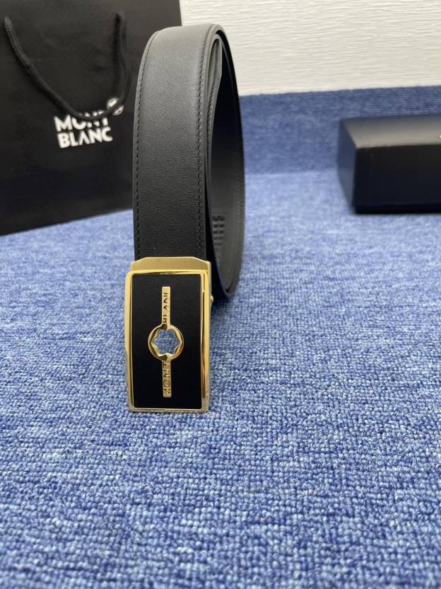 ヴァン クリーフ＆アーペル「Van Cleef & Arpelsクラシックコレクション オートマチックスチールバックル レザーベルト」100cm