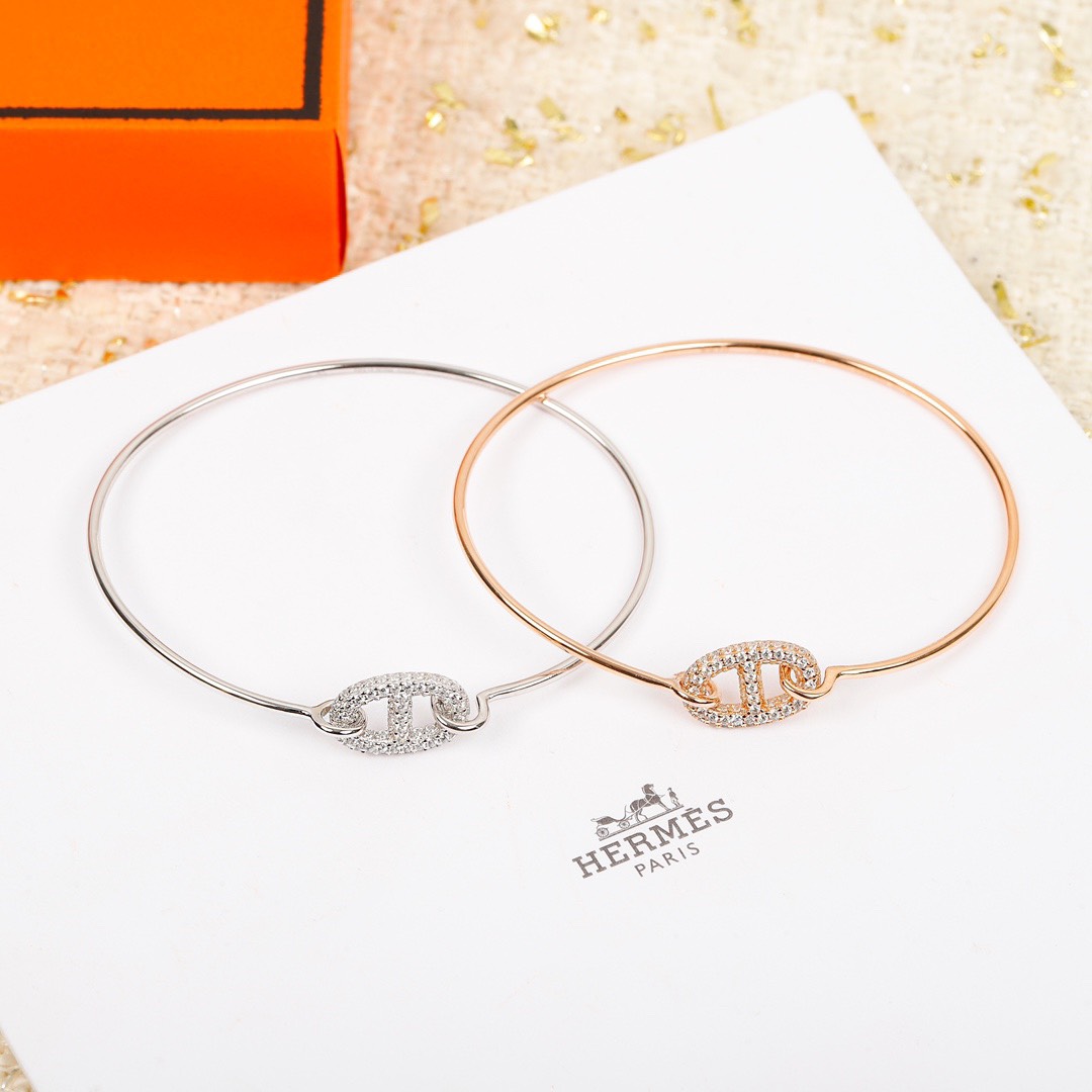 エルメス「Hermès」 Pigalle Émail & Diamond ブレスレット