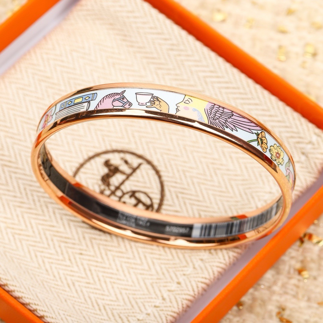 エルメス「Hermès」Tea for Two ラビット エナメル ブレスレット