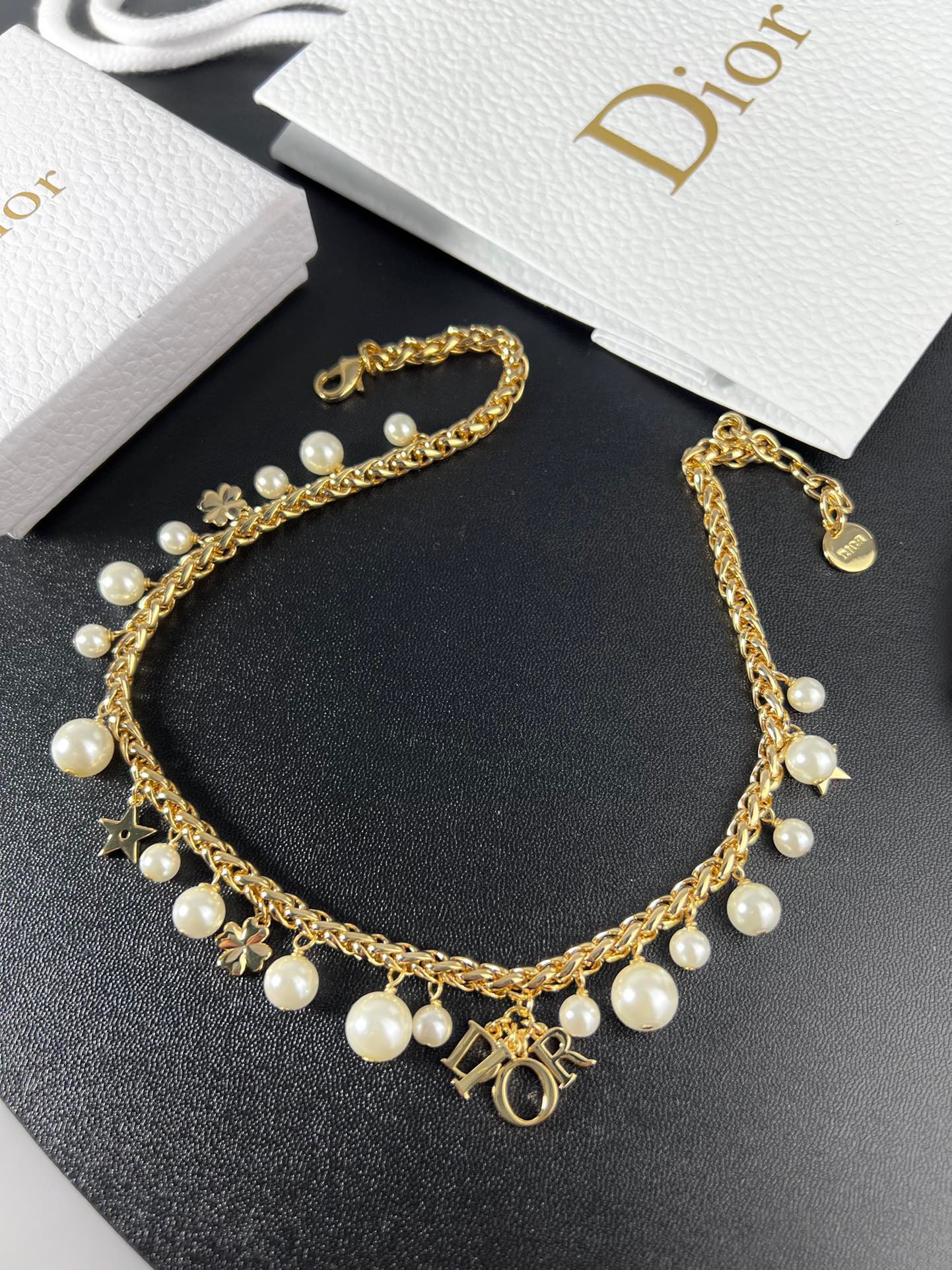 ディオール「Dior」TRIBALES パール ネックレス