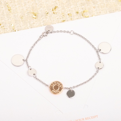 エルメス「Hermès」Chaîne d'Ancre コイン ブレスレット‌ ‌