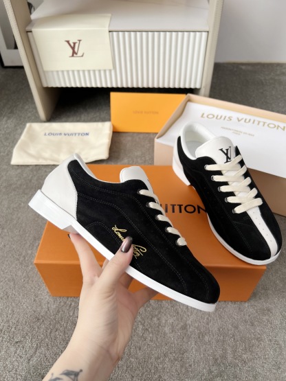 ルイ・ヴィトン「Louis Vuitton」Bowling スニーカー メンズ レザー シューズ