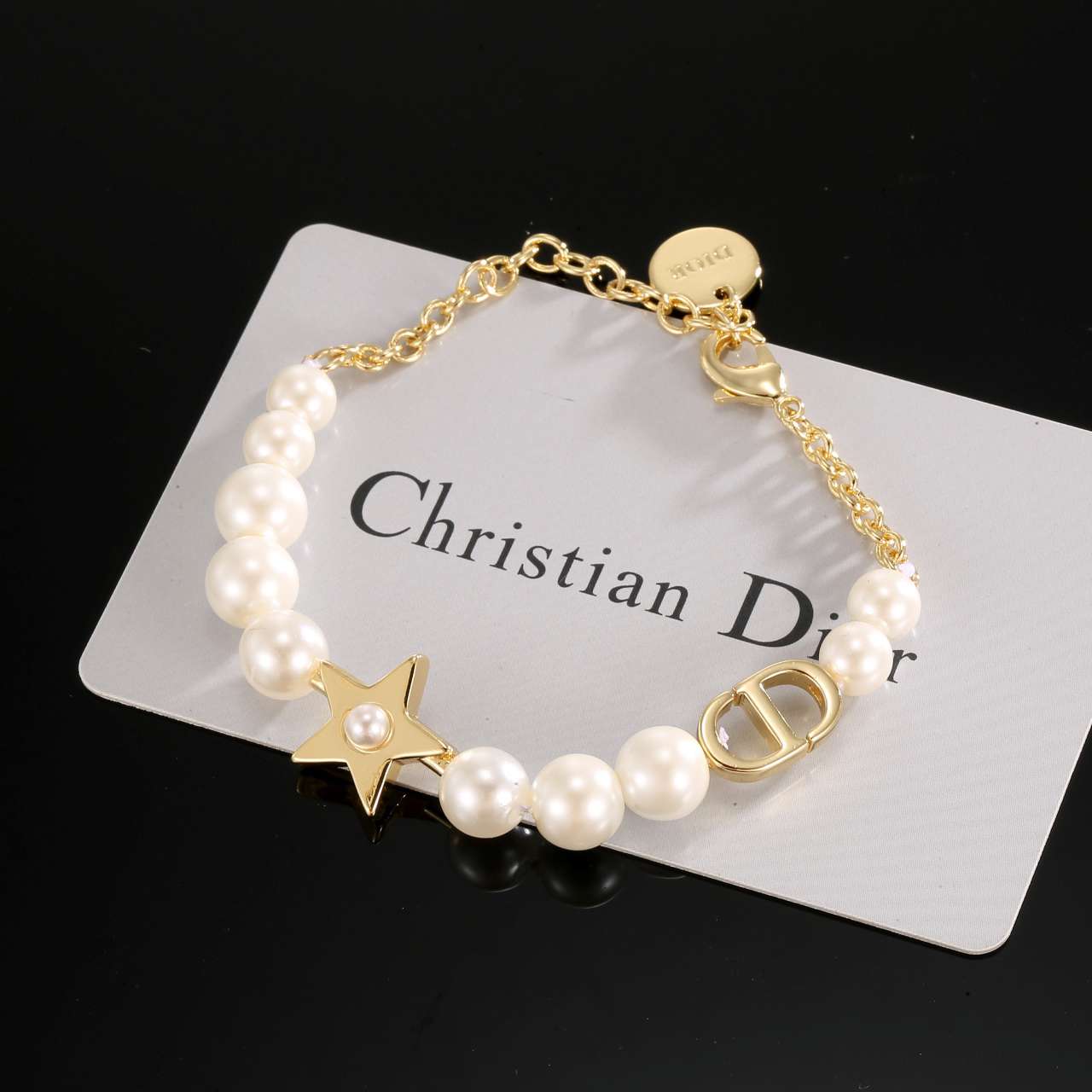 ディオール「Dior」CD Pearl ブレスレット