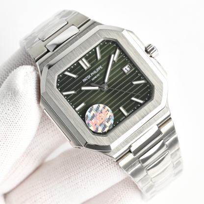 パテック・フィリップ「Patek Philippe」キュビタス 5821 クロノグラフ 腕時計45mm