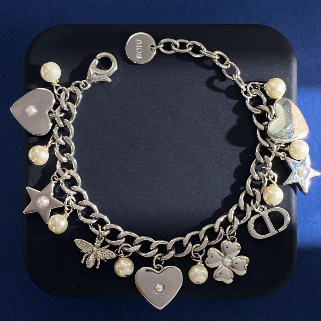 ディオール「Dior」My ABCDior ラッキーチャーム ブレスレット