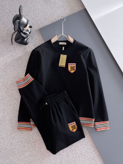 バーバリー「Burberry」メンズ  カジュアルスポーツセット