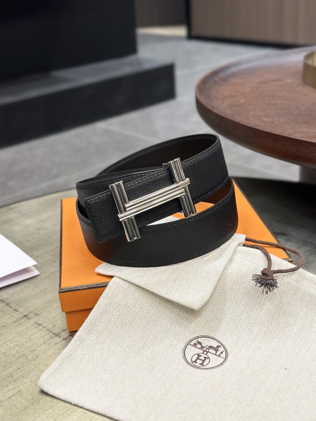 エルメス「Hermès」 Traverse Belt Buckle ベルト100cm