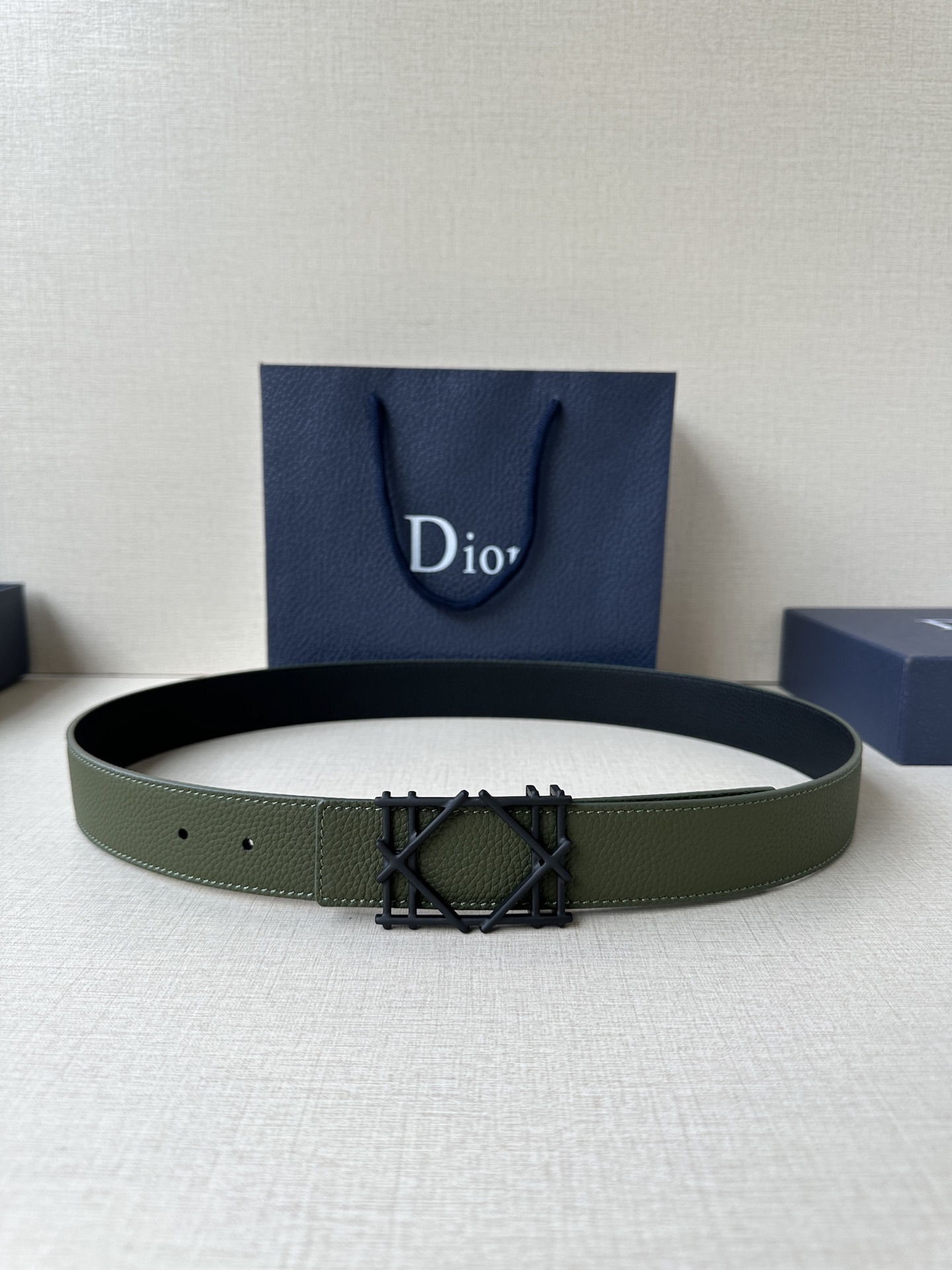 ディオール「Dior」 キャノナージュ メタルベルトバックル100CM