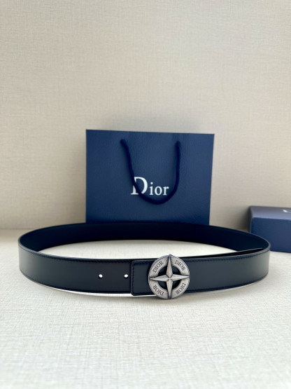 ディオール「Dior」 アンティークメタルベルトバックル100CM